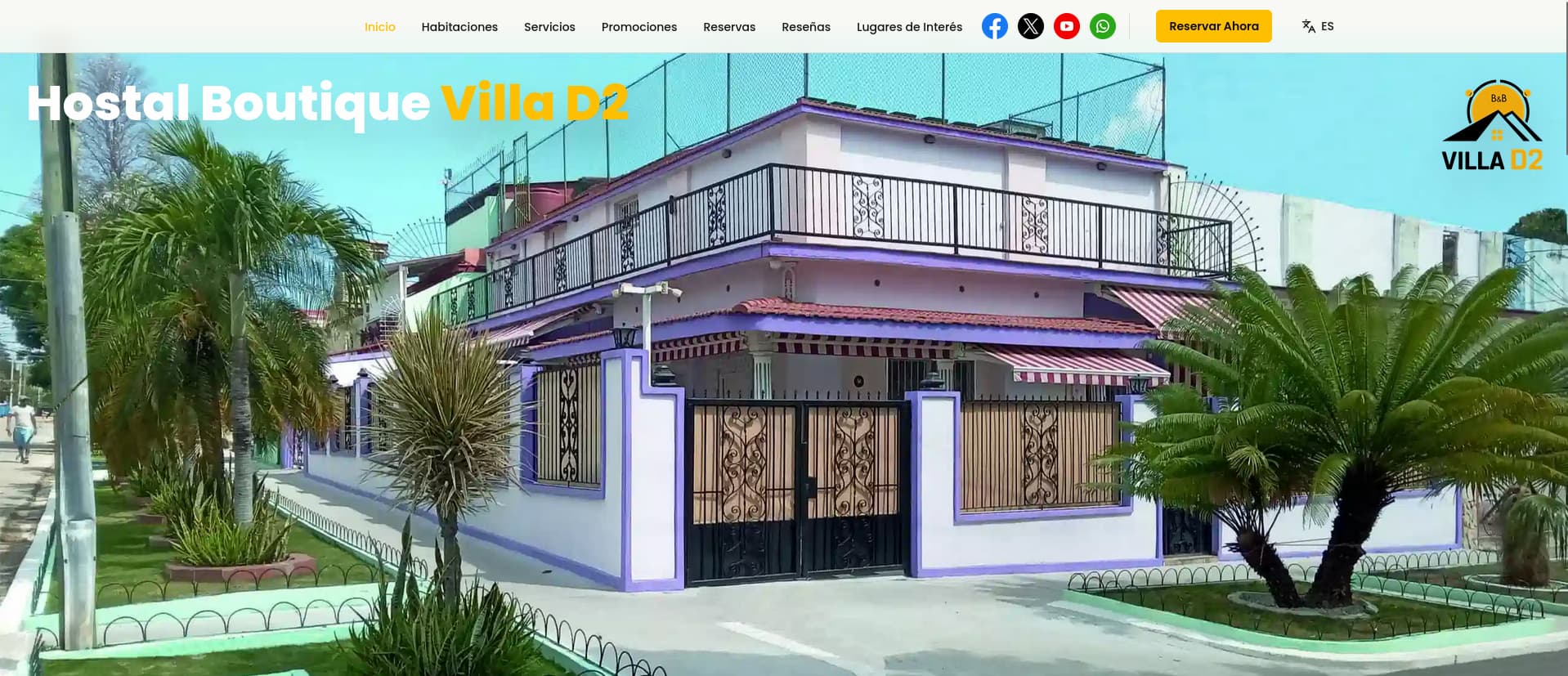 VillaD2 - Sistema de Gestión Hotelera